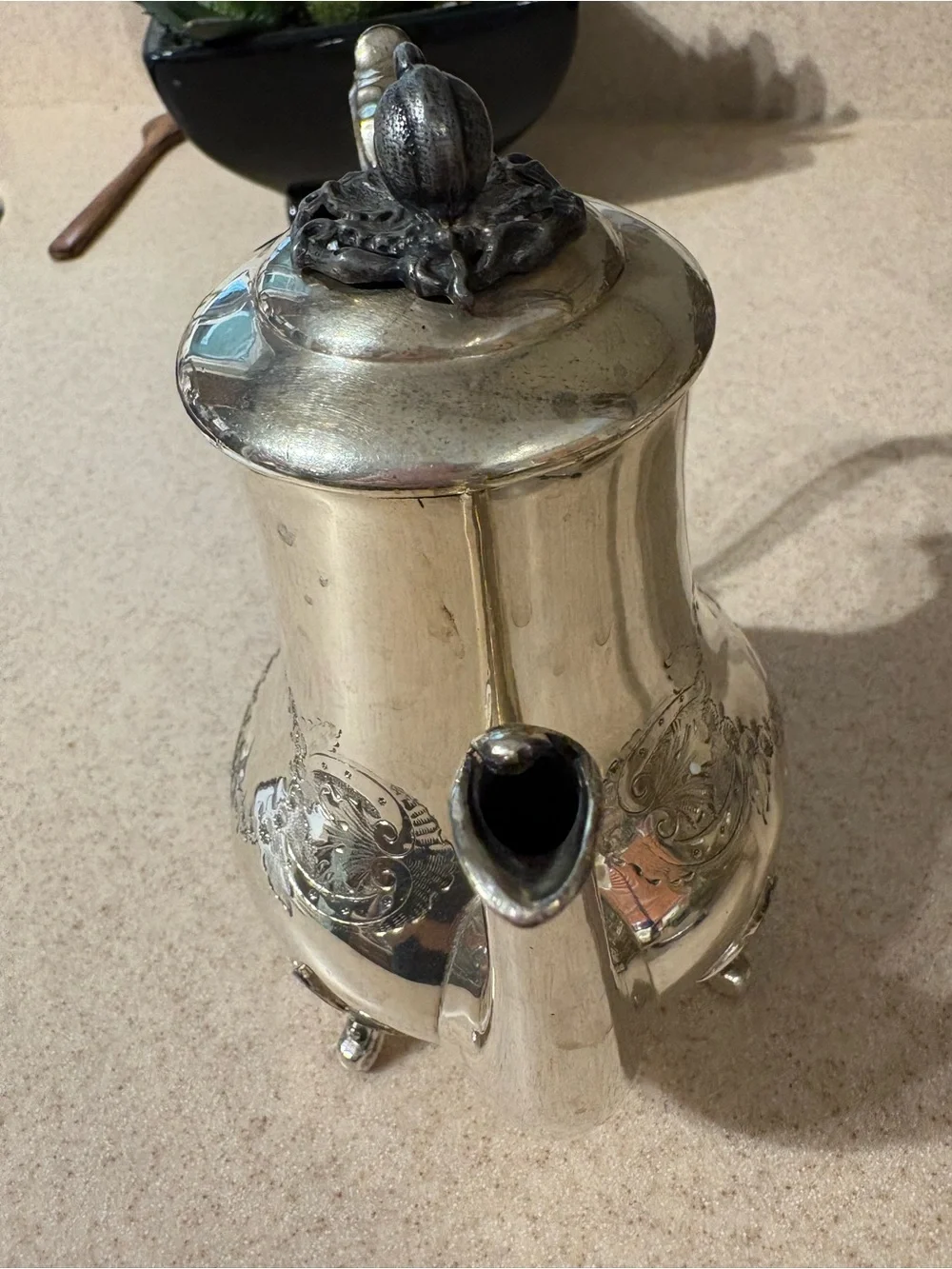 Antique/vintage silver plate/sterling pieces. Late 19th century early 20th centu